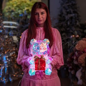 3D светещо мече с подарък